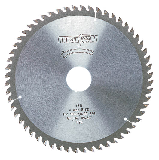 Mafell Accessoires 092465 Mafell Zaagblad-HM, 250 x 2,8 x 30 mm, Z 40, WZ