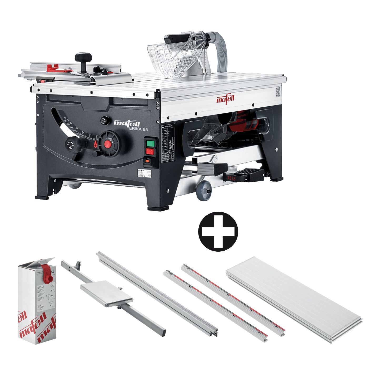 Mafell 1P0312 ERIKA 85 Combi-Zaag Set