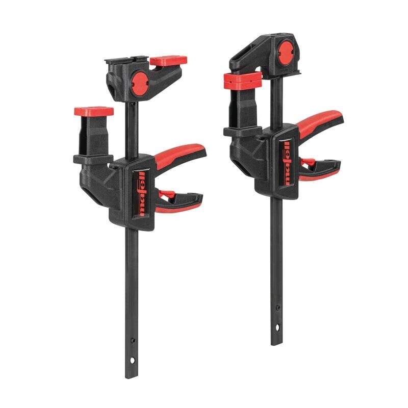 Mafell Accessoires 093868 Snelspanklem set F-SZ Voor vastklemmen liniaal 180 mm 2 stuks